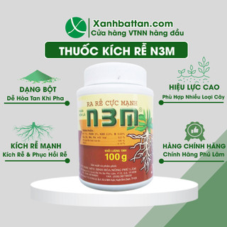 Kích Thích Ra Rễ Cực Mạnh N3M Lọ 100 Gram