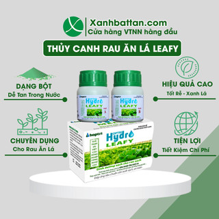 Dung Dịch Thủy Canh Rau Ăn Lá Hydro Leafy Loại 2 Hộp A và B