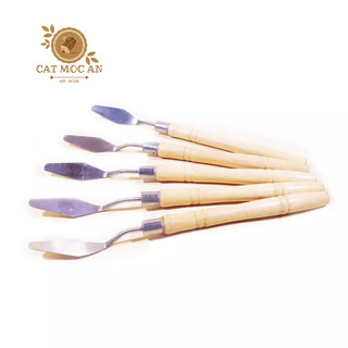 Bay pha màu kuelox / bay xúc màu cán gỗ vàng