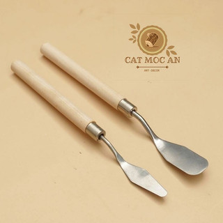 Bay gỗ nhỏ trộn màu cán vàng giá rẻ