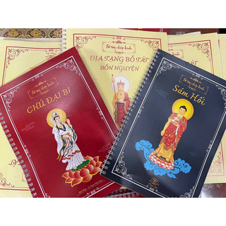Combo Vở chép kinh chữ mờ