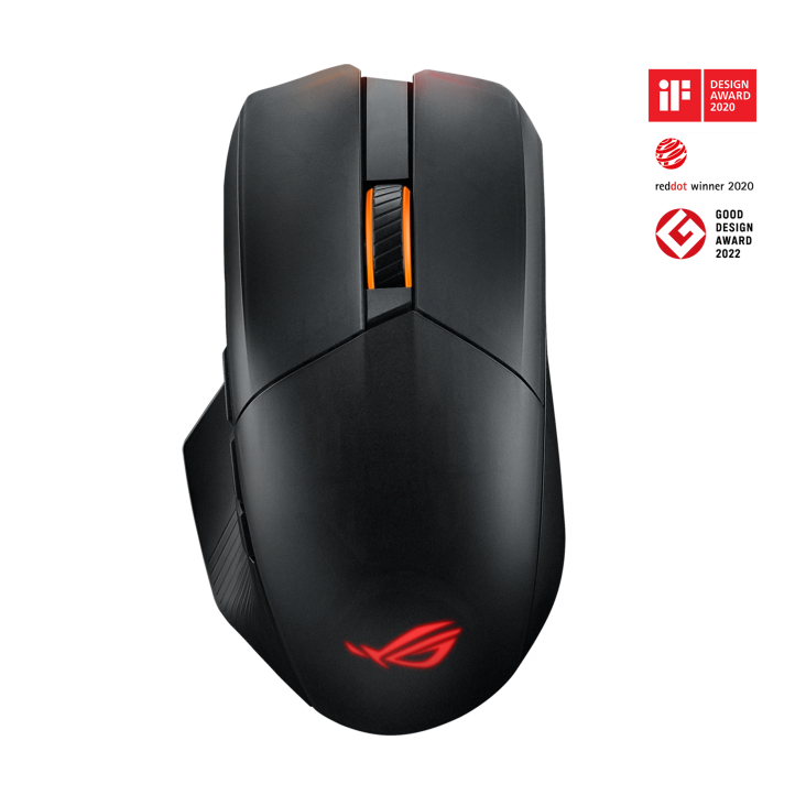 Chuột chơi game không dây Asus ROG Chakram X Origin - Hàng Chính Hãng