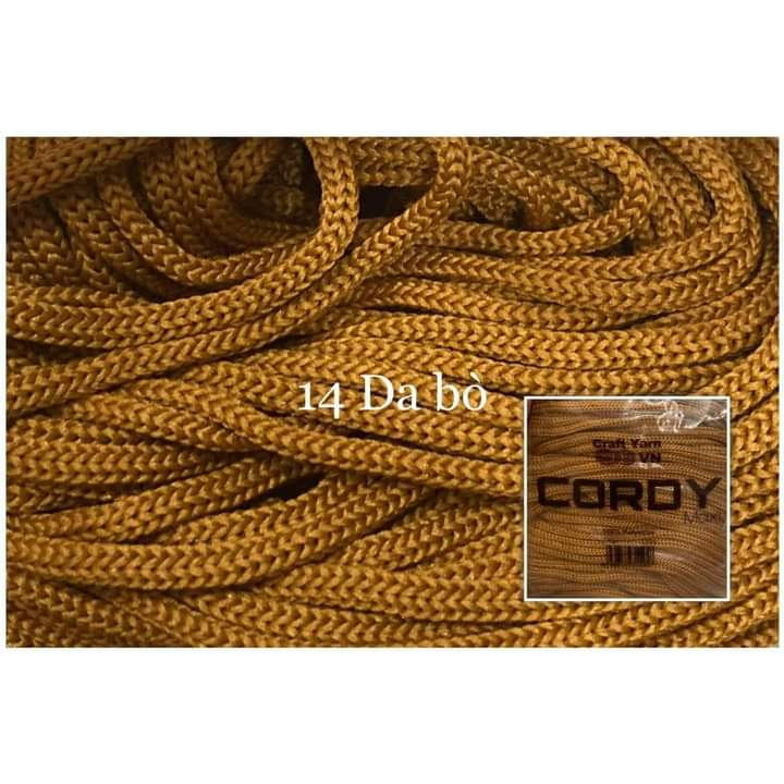 Dệt trơn 3mm Craft Yarn VN