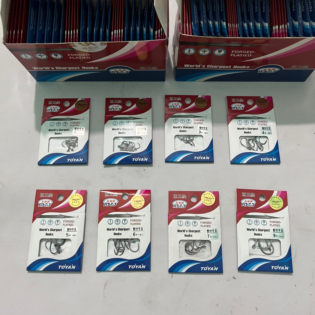 Lưỡi Câu Vỉ Simago Có Ngạnh Cao Cấp - LCV038
