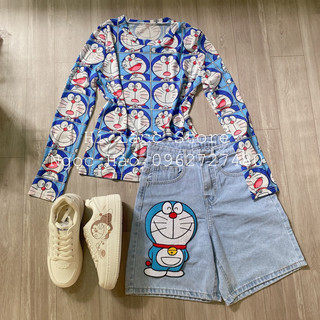 [ORDER] Quần short jean doremon, doraemon
