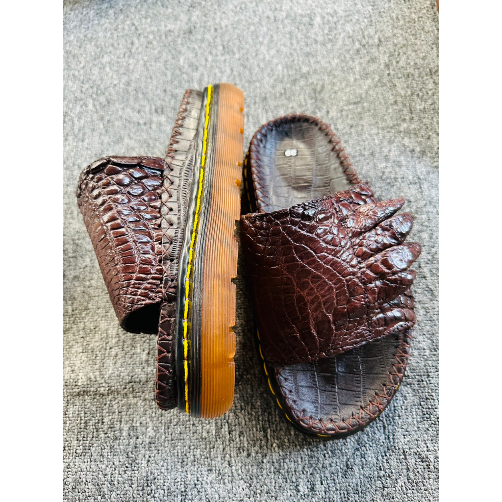 DÉP NAM DA CÁ SẤU THẬT 100% ĐẾ DR. BH 99 năm