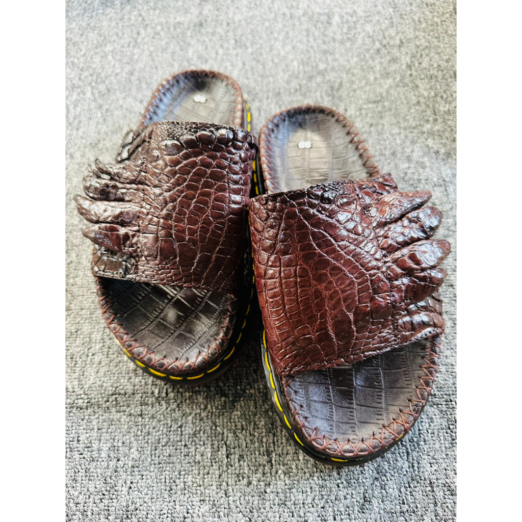 DÉP NAM DA CÁ SẤU THẬT 100% ĐẾ DR. BH 99 năm