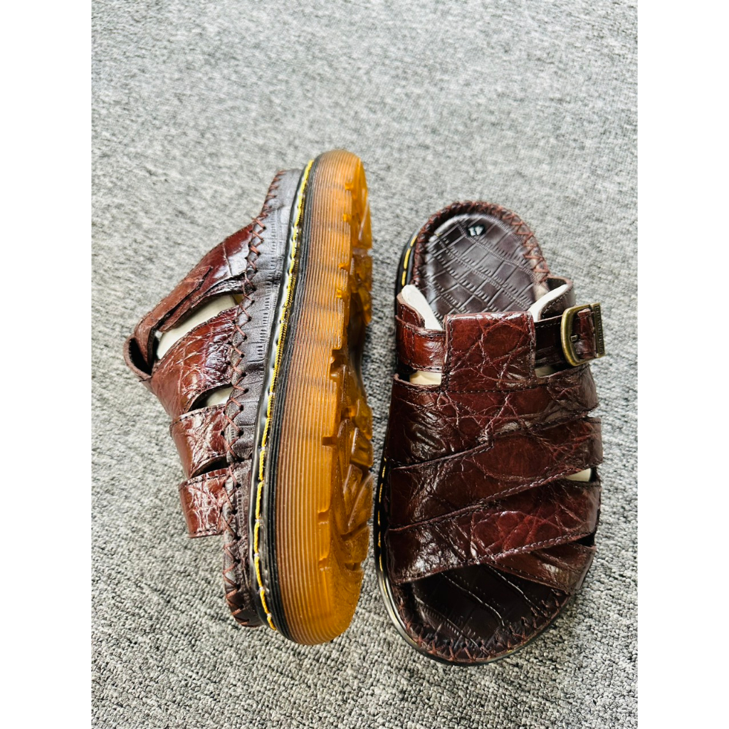 DÉP NAM DA CÁ SẤU THẬT 100% ĐẾ DR. BH 99 năm