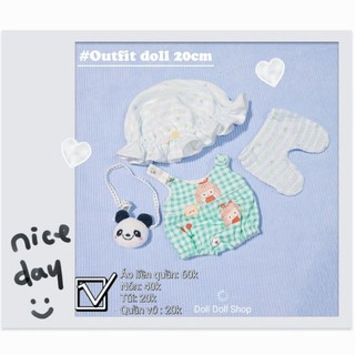 Outfit kiểu baby cho doll 20cm 🍼🍼