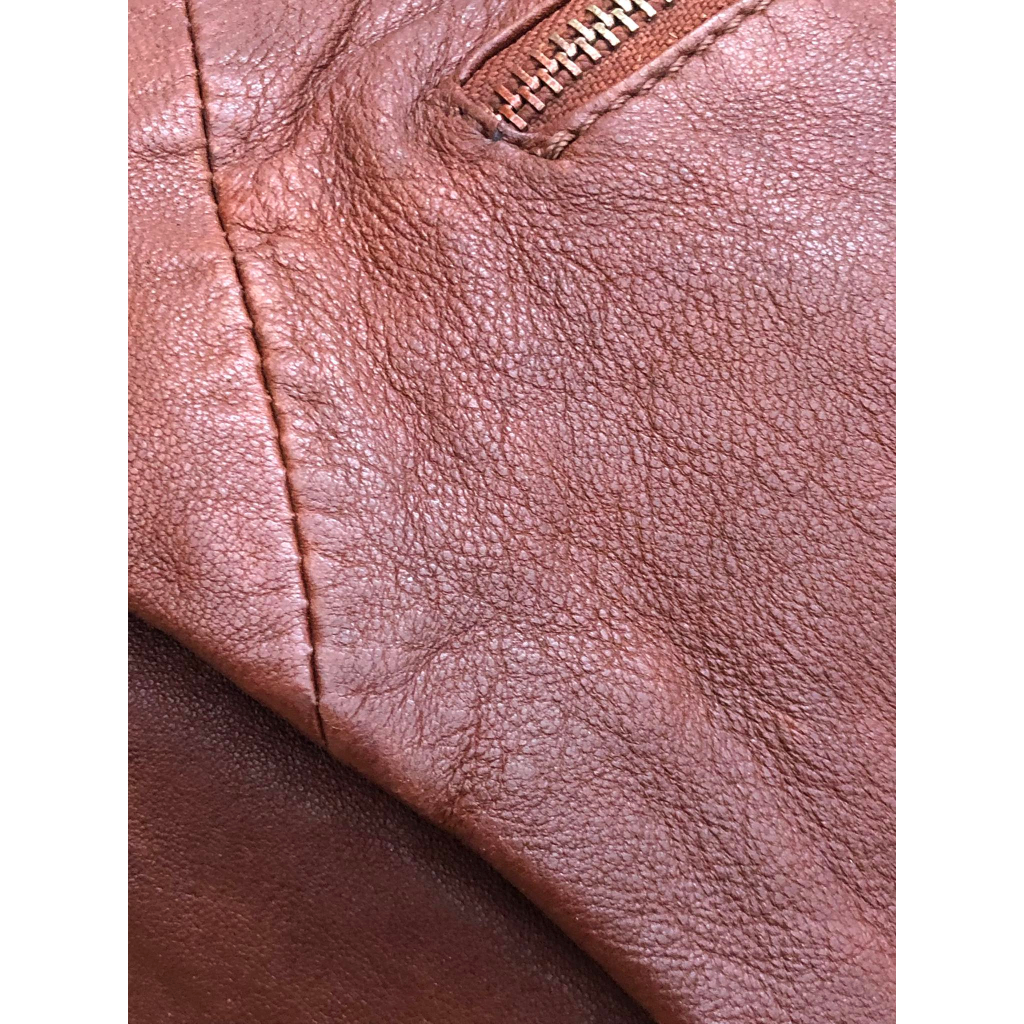 Balo nữ da thật, màu nâu bò, đã qua sử dụng