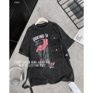 ĐẦM THUN JEANS