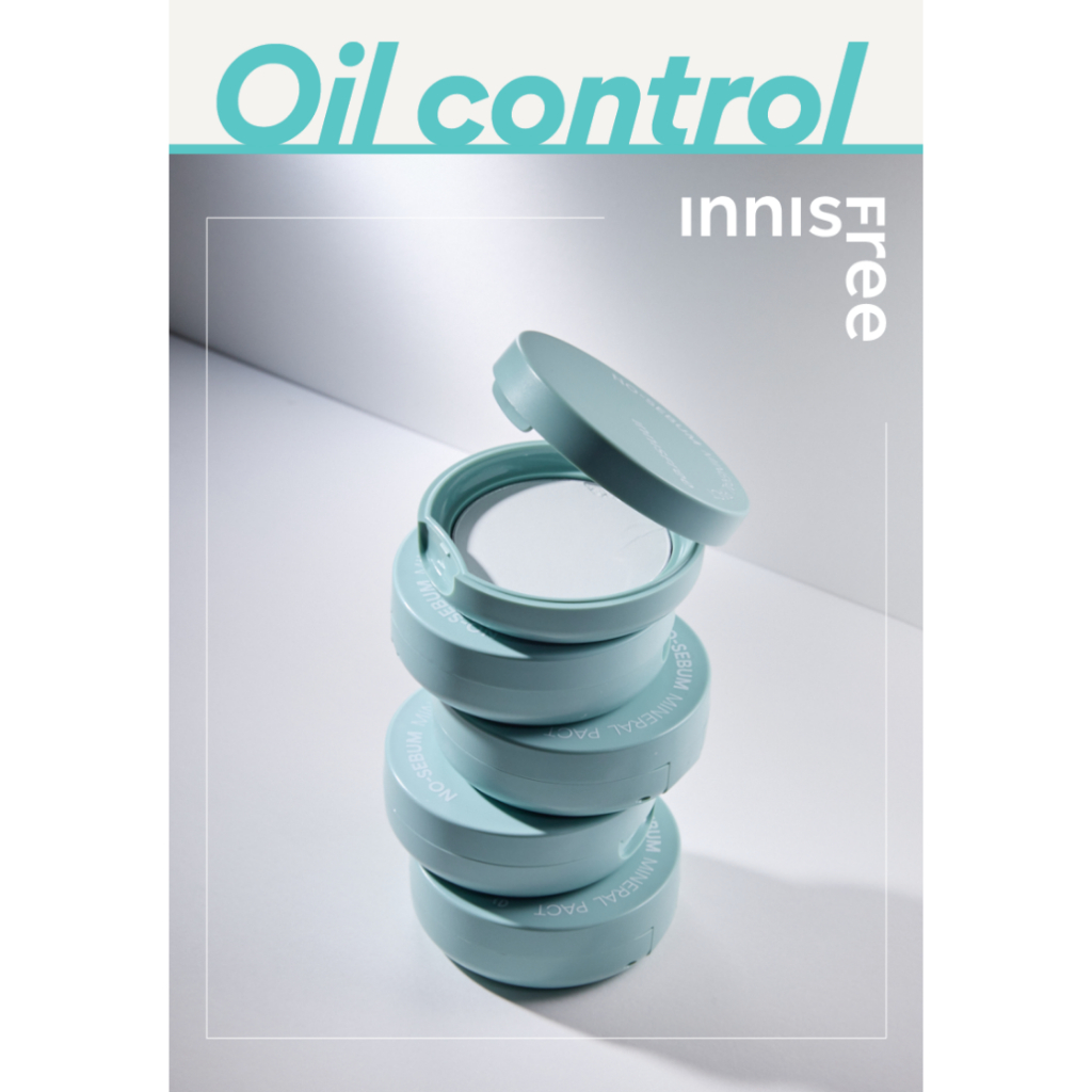 Phấn phủ nén INNISFREE No Sebum Powder Pact