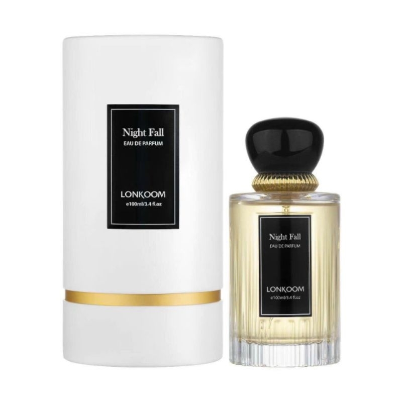NƯỚC HOA LONKOM NIGHT FALL EDP 100ML THIẾT KẾ LON TRÒN CỨNG CHÍNH HÃNG THƠM DAI