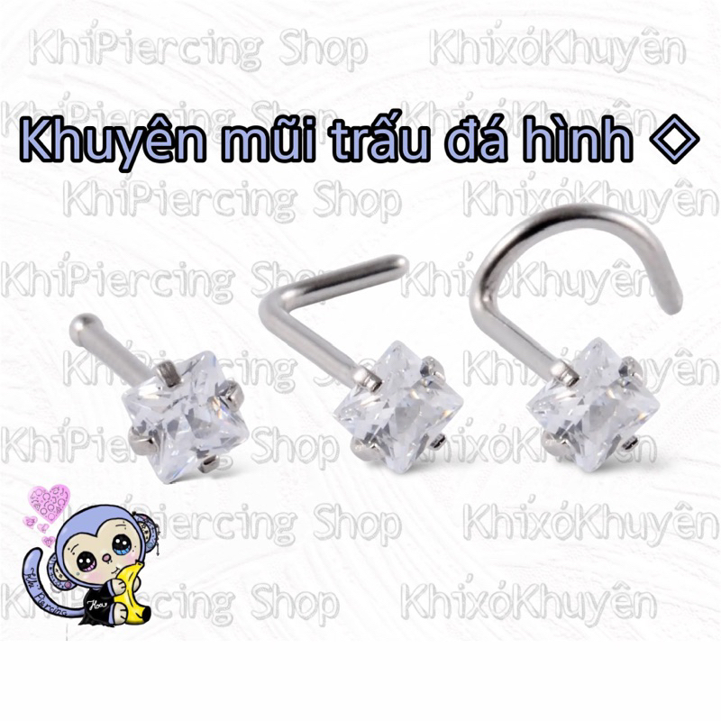 Khuyên Mũi Trấu Cao Cấp