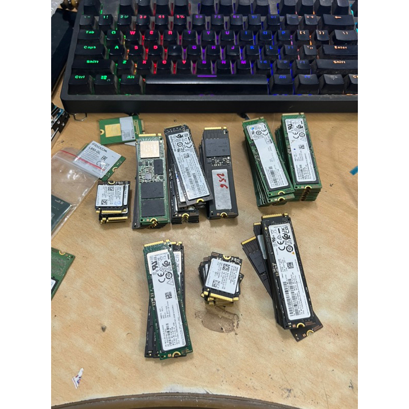 Ổ cứng SSD chính hãng tháo máy 128g, 256g và 512g