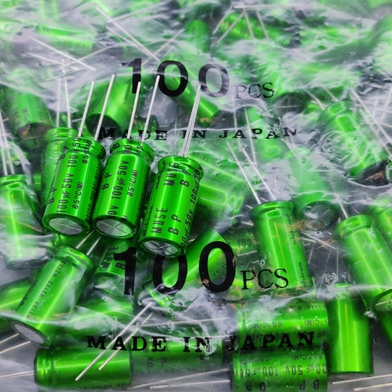 Tụ Nichicon Muse BP 100uF 50V không phân cực