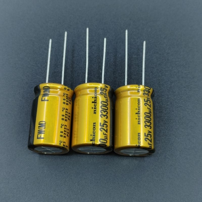 Tụ Nichicon FW 3300uF 25V