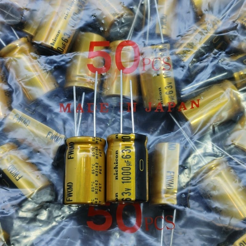 Tụ Nichicon FW 1000uF 63V
