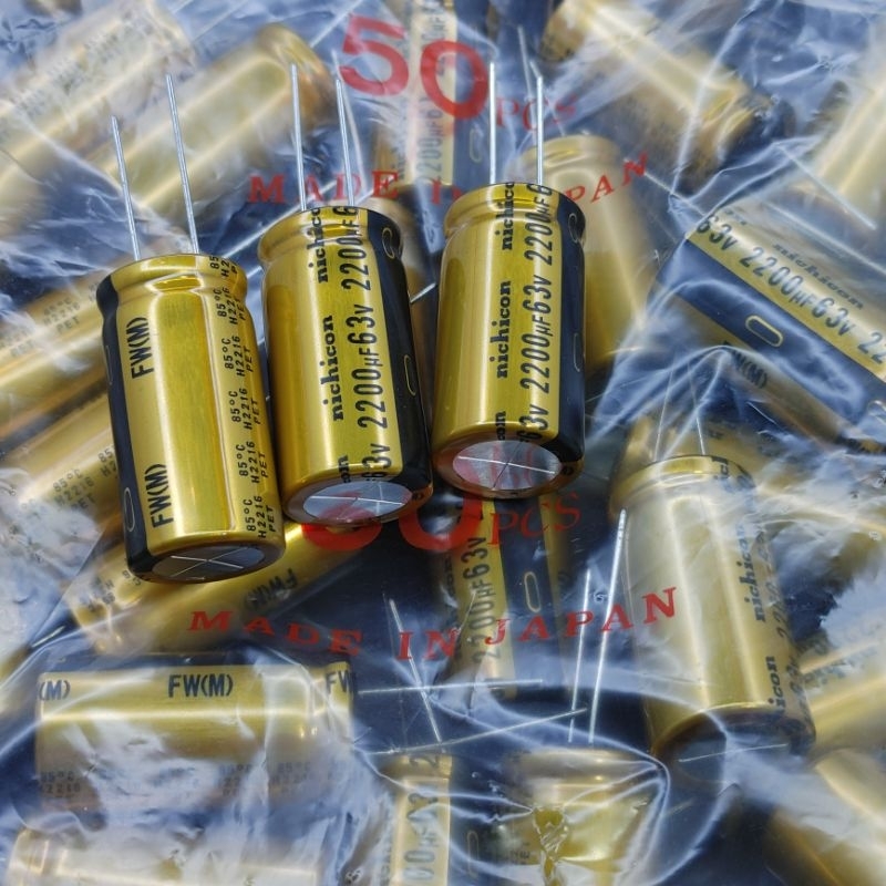 Tụ Nichicon FW 2200uF 63V