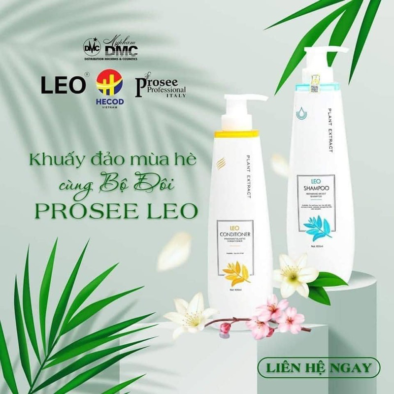 COMBO GỘI XẢ LEO- hàng chính hãng
