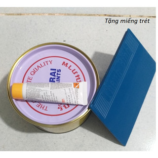 Bột bả matit ô tô, xe máy vàng ATM 1kg dùng trám trét kim loại
