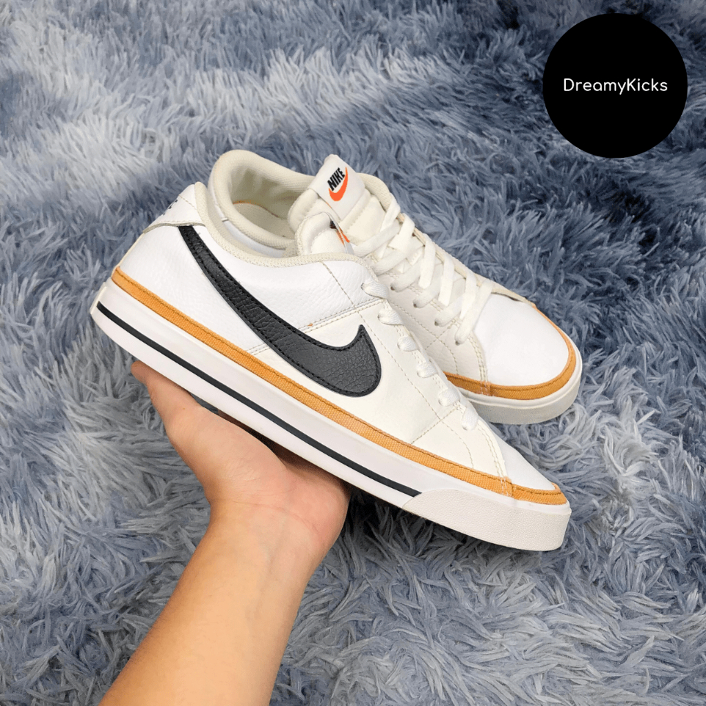 Giày Thể Thao Nike Court Legacy White Desert Ochre Chính Hãng 100%