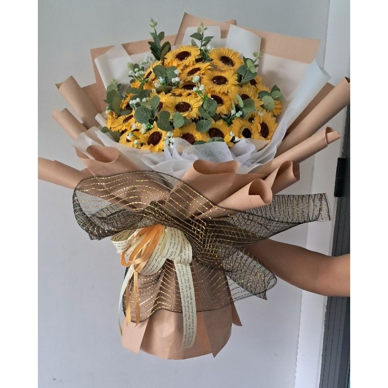 Bó hoa hướng dương 25 bông siêu to, tpHCM.