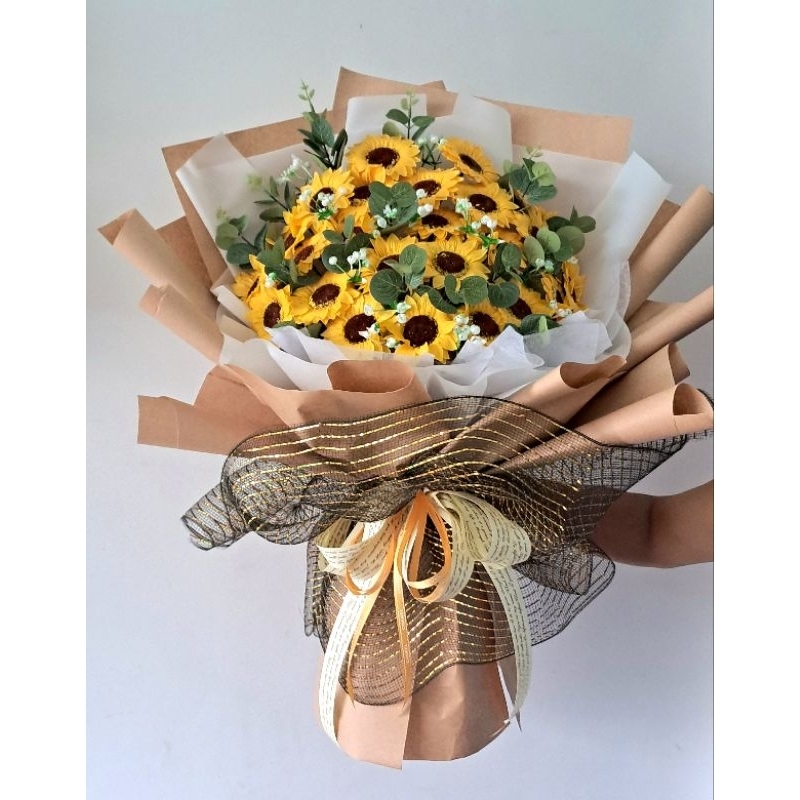 Bó hoa hướng dương 25 bông siêu to, tpHCM.