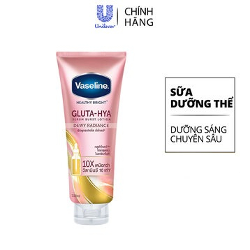 Sữa dưỡng thể Vaseline 10X GLUTA-HYA Serum 300ml Thái Lan Chính Hãng