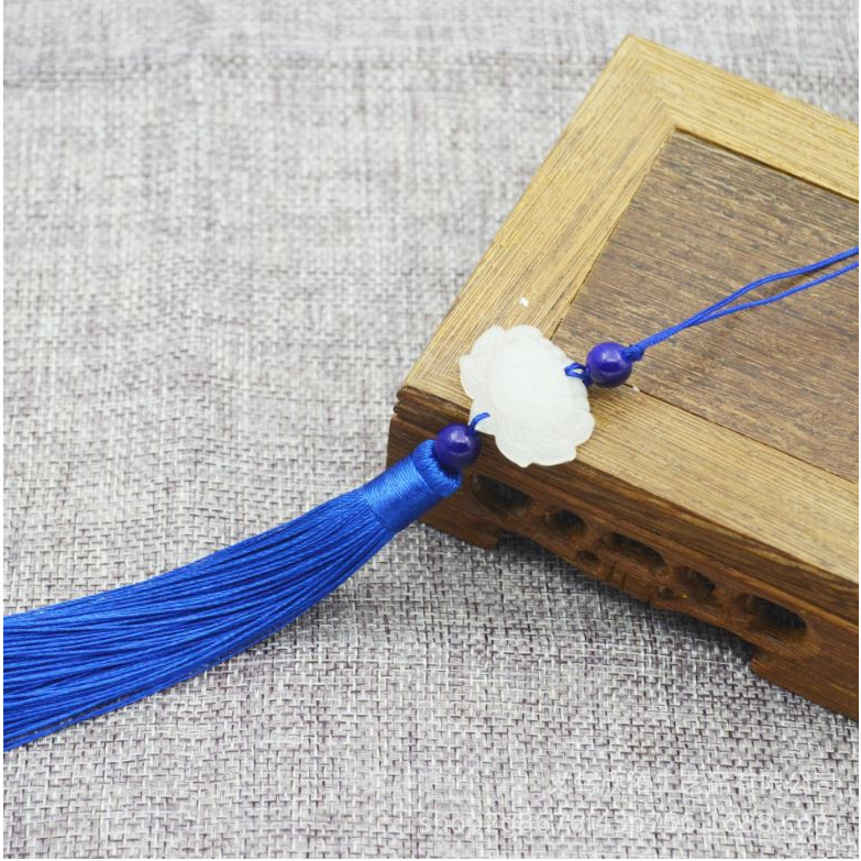 🍄 Dây Tua Rua Ngọc Bội Hình Hoa Sen. Tua Rua Treo Trang Trí Trang Phục Biểu Diễn, Quạt, Sáo,Đèn Lồng