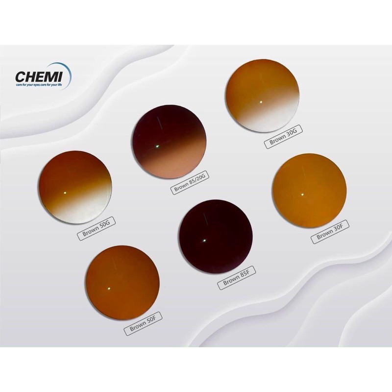 Bảng giá Tròng  cận râm màu chính hãng, tròng kính mát có độ .. Đơn giá 1 cặp