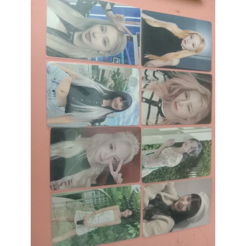 MUA 10 TẶNG 1 Card lomo BlackPink, Jisoo solo, G-DLE