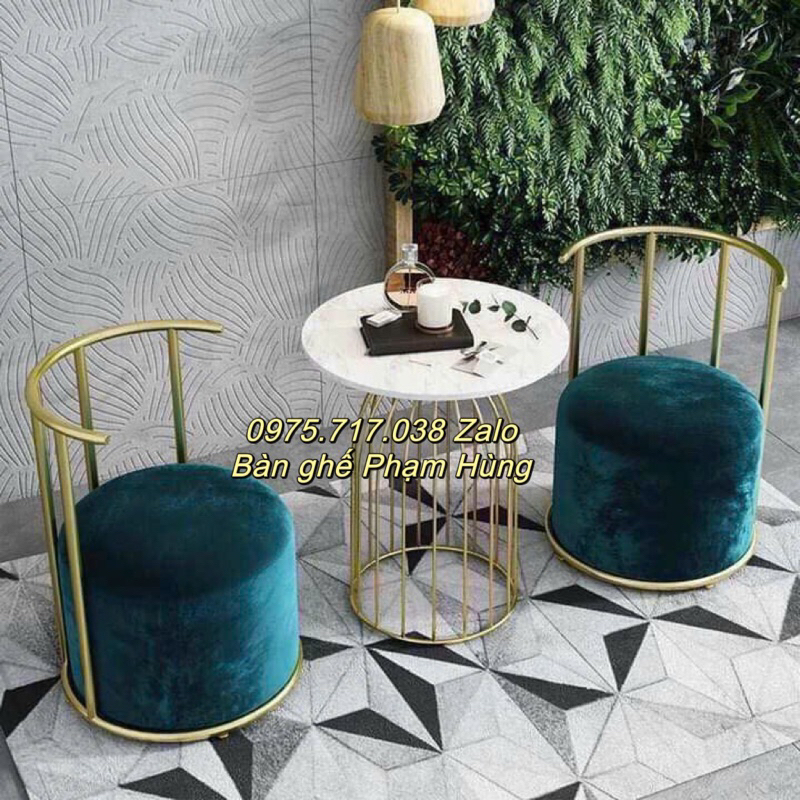 Bàn ghế deco trang trí