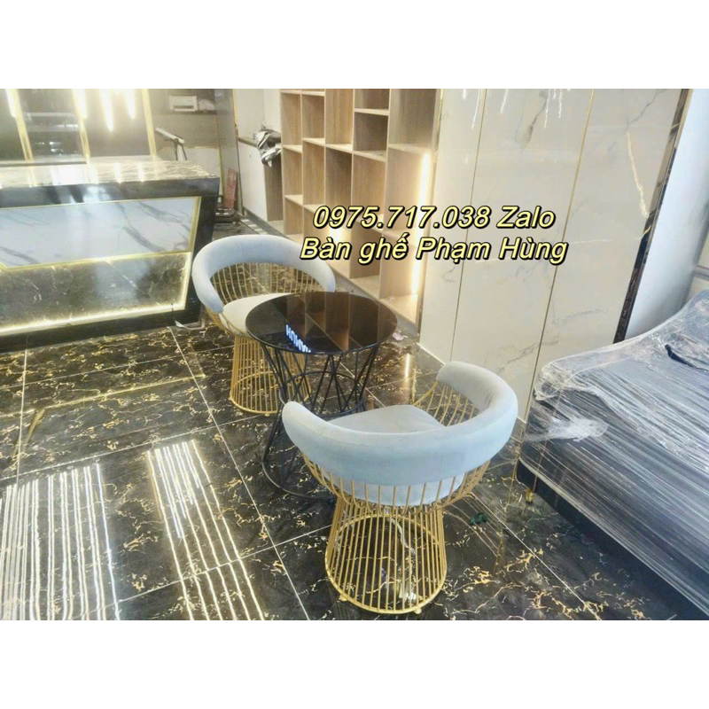 Bàn ghế deco trang trí