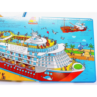 BỘ QUÀ TẶNG USBORNE LOOK INSIDE THINGS THAT GO