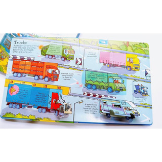 BỘ QUÀ TẶNG USBORNE LOOK INSIDE THINGS THAT GO