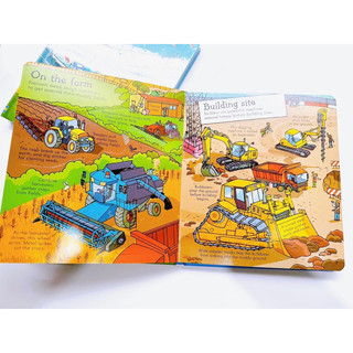 BỘ QUÀ TẶNG USBORNE LOOK INSIDE THINGS THAT GO