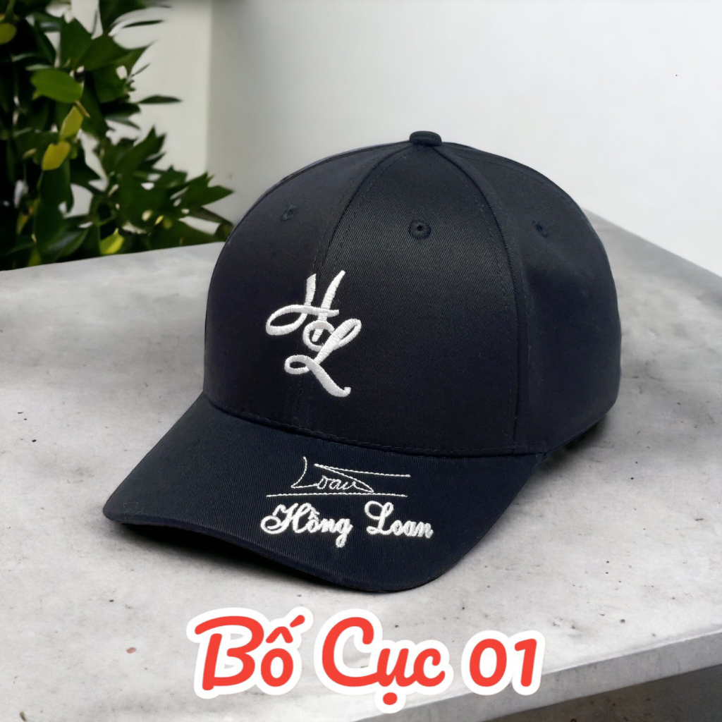 Mũ Thêu Tên Theo Yêu Cầu VUCAP - VẢI Kaki Cao Cấp HÀN QUỐC