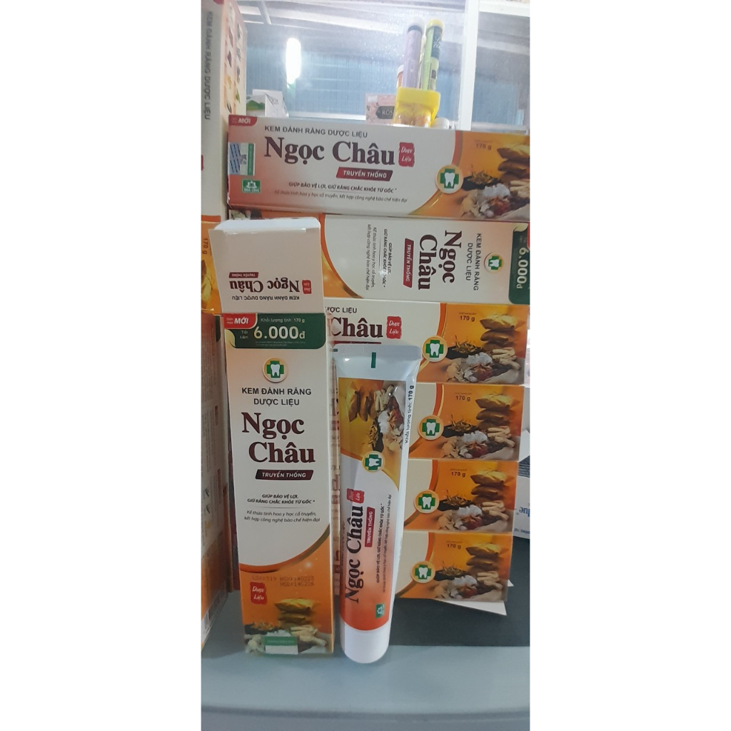Kem đánh răng dược liệu ngọc châu