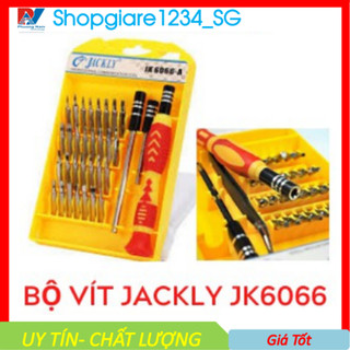 Bộ Tua Vít Đa Năng 32 Đầu Jackly Jk6066B - Có Nam Châm (Hàng Chính Hãng)