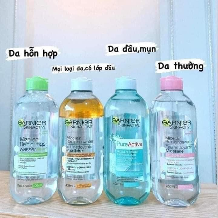 Nước tẩy trang da dầu mụn Micellar Cleansing Water 400ml