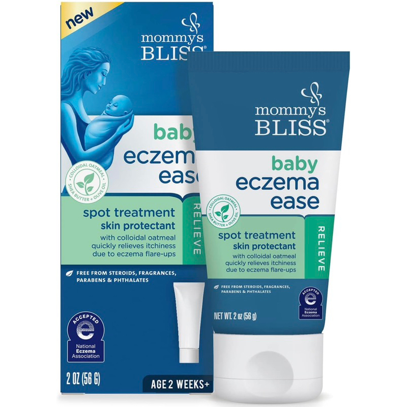 Kem dưỡng ẩm da chàm Mommy's Bliss® Eczema Ease Spot Treatment 56g dành cho bé từ 2 tuần tuổi của Mỹ