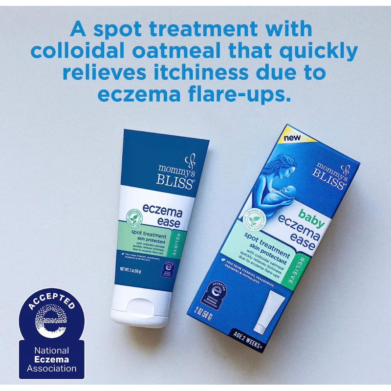 Kem dưỡng ẩm da chàm Mommy's Bliss® Eczema Ease Spot Treatment 56g dành cho bé từ 2 tuần tuổi của Mỹ
