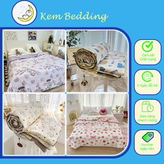 Chăn đũi hè cotton xơ đậu nành - chăn đũi SOY BEAN
