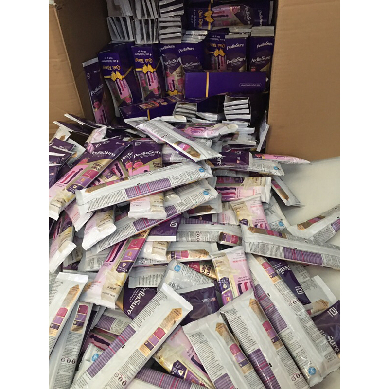 Combo 10 Gói PediaSure Ít Ngọt Date T9/2025 Vị Vani