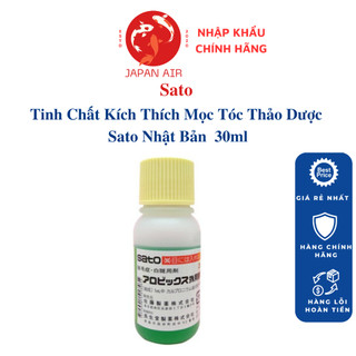 Tinh chất kích thích mọc tóc thảo dược sato nhật bản lọ 30ml