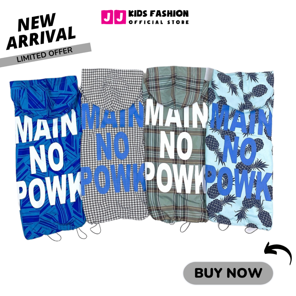 Áo khoác gió cho bé trai, bé gái 5-12 tuổi vải dù trẻ em năng động, cá tính - JJ Kids