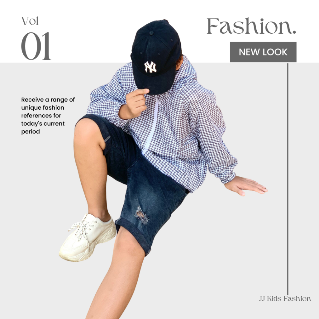 Áo khoác gió cho bé trai, bé gái 5-12 tuổi vải dù trẻ em năng động, cá tính - JJ Kids