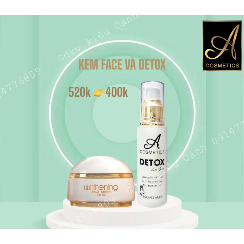 DETOX BỌT BIỂN + FACE PHÁP