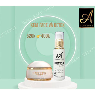 Detox bọt biển + face pháp